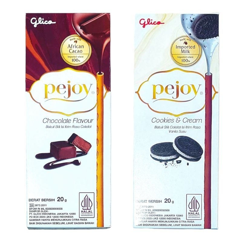 

Biskuit Stik GLICO PEJOY 20 Gr Ujung Ke Ujung Bikin Kamu Terkejut