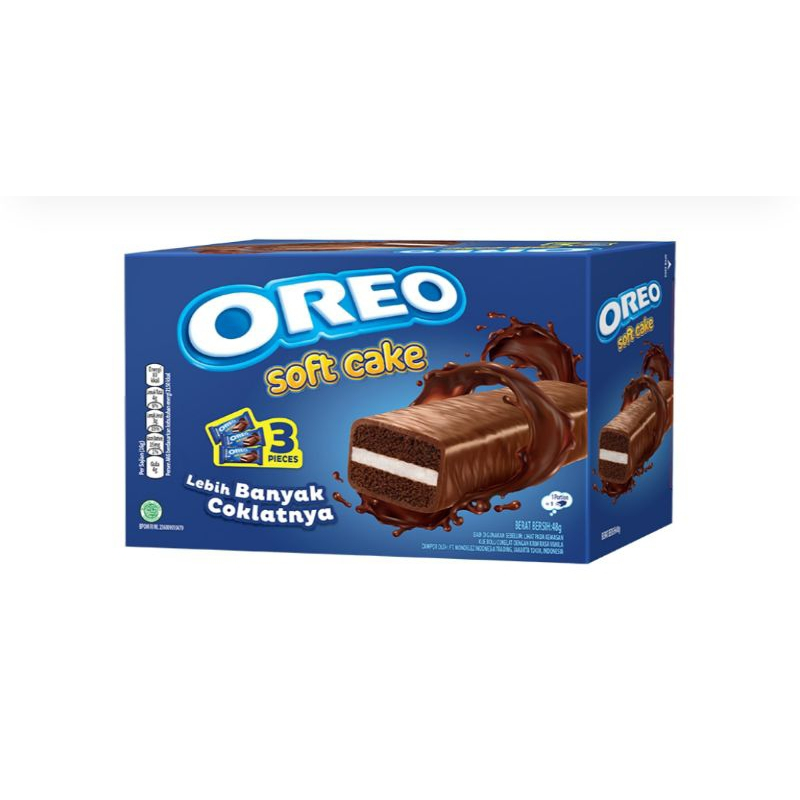 

PROMO !!! OREO SOFT CAKE BOX ISI 3 x 16gr