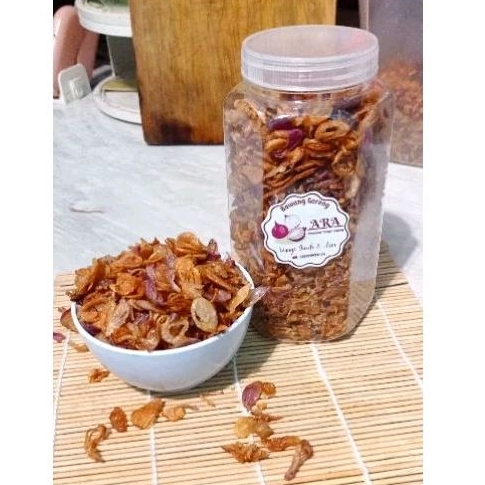 

bawang goreng premium tnp tepung toples 700ml
