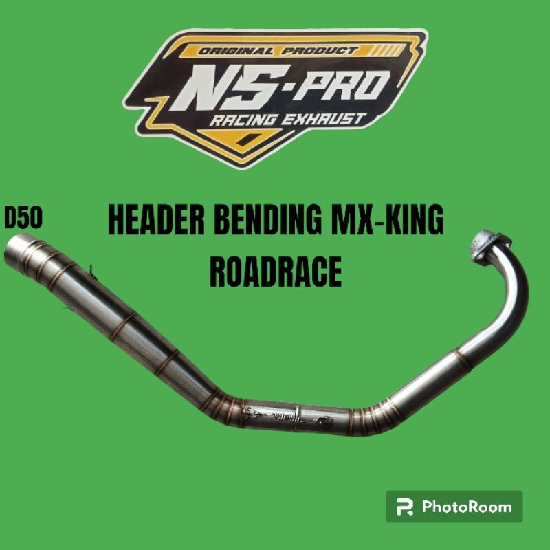 LEHER MX-KING ROADRACE UB LEHER KNALPOT MX-KING ROADRACE