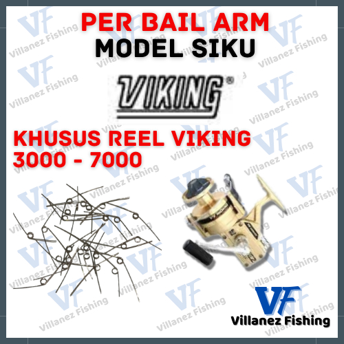 SPAREPART/PART REEL PANCING BAIL ARM MODEL SIKU/BAILARM SPRING/ PER BAILARM MODEL SIKU KHUSUS UNTUK 