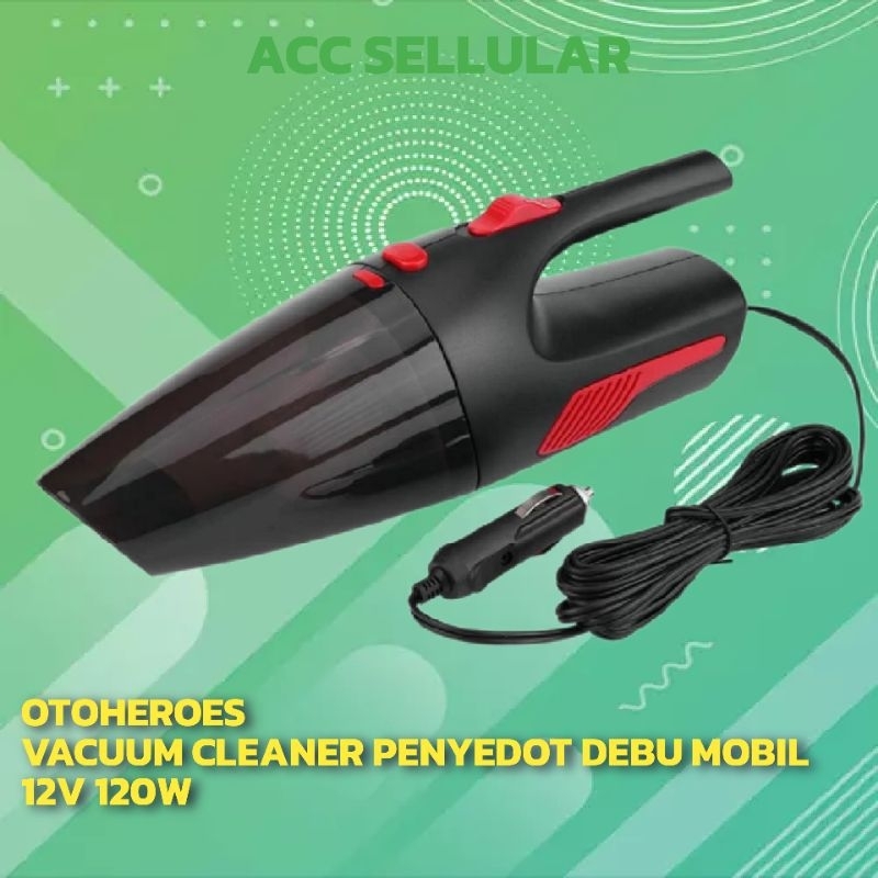 Vacuum Cleaner Penyedot Debu Mobil 12V 120W