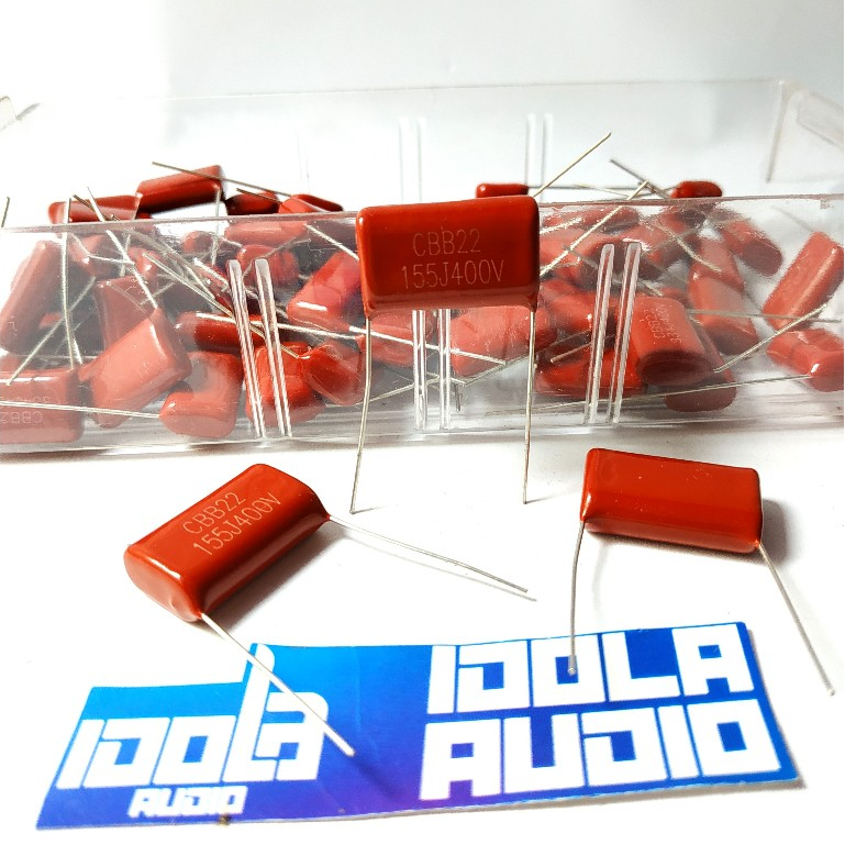 MILAR 155J / 400V | Milar 155 J / 400 Volt Merah