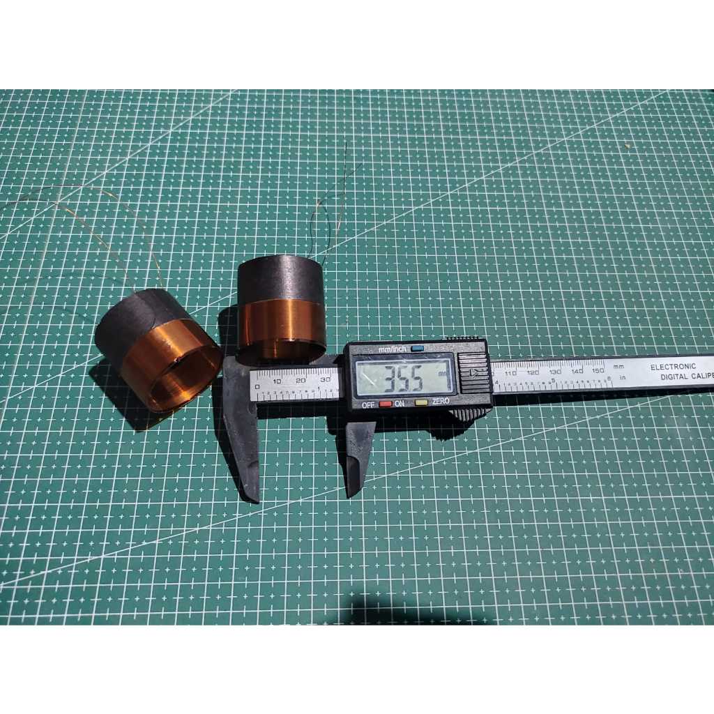 SPOL SPOOL SPUL COIL SPEAKER 35,5 mm Canon 12 inch 1230 PA(Capton polymer)