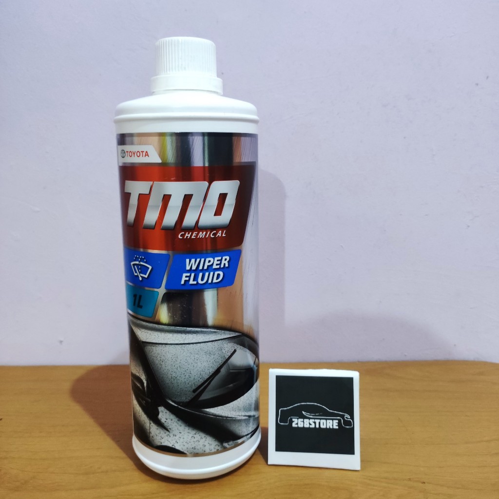 Wiper Fluid TMO Air Wiper Original TMO Pembersih Kaca Mobil Kemasan 1 Liter Cocok Untuk Semua Mobil