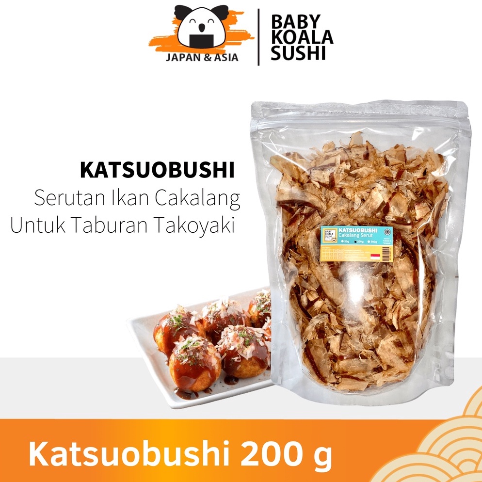 

[♥Q72/] KATSUOBUSHI Bonito Flakes 200 g Halal │ Taburan Takoyaki Katsuo Bushi Serutan Ikan Cakalang Flas Sale