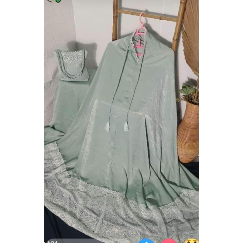 Mukena SANTORINI Silk JUMBO