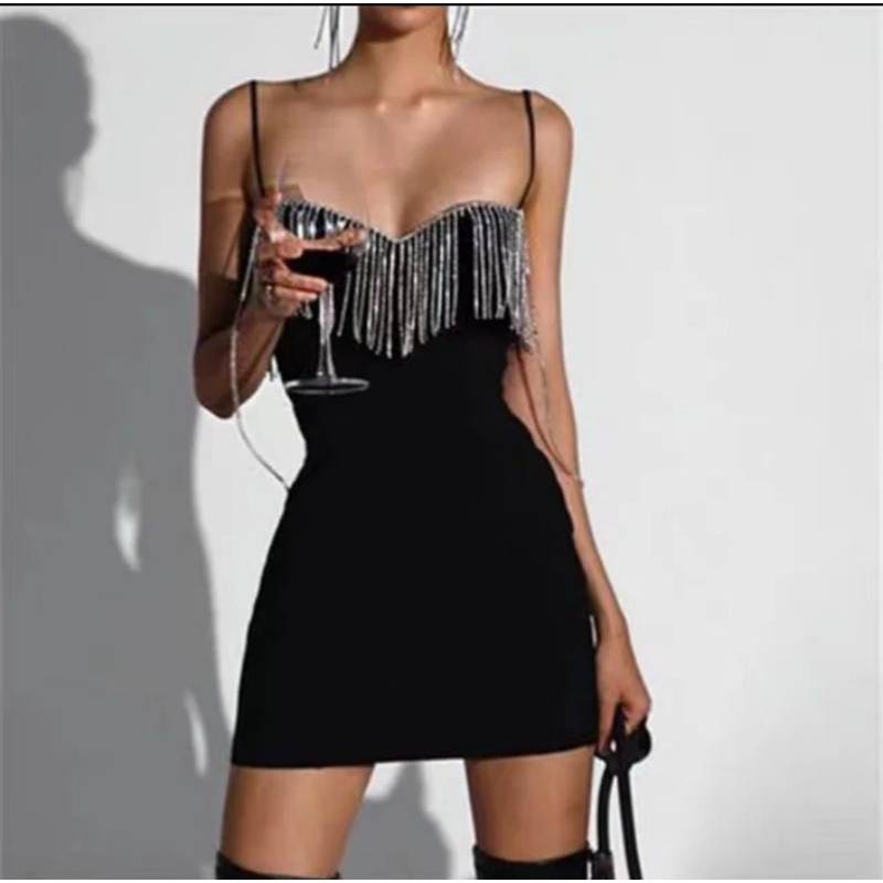 coctail party dress sexy import premium mewah - dress pesta wanita elegant sexy mewah import - gaun 