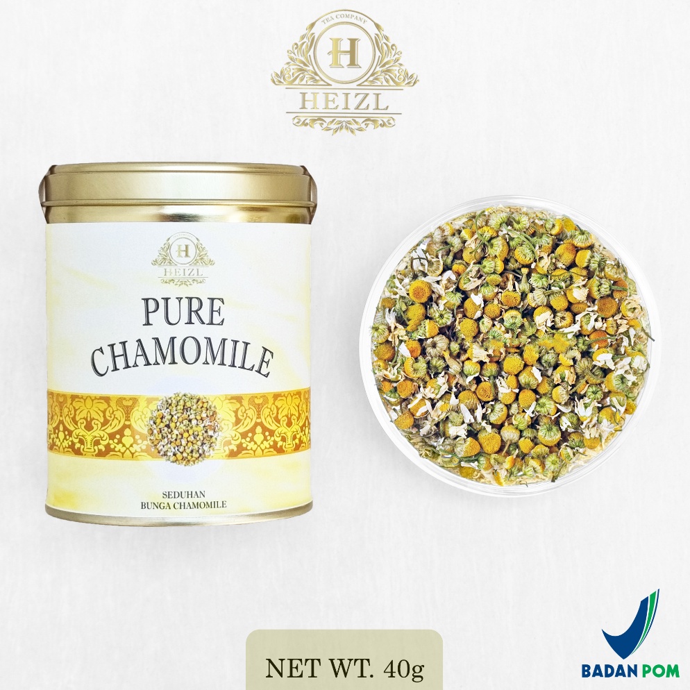 

[Produk HF83] HEIZL Pure Chamomile Tea ( Teh Chamomile Camomile Tea ) Teh Insomnia Teh Bunga Kamomil Flower Tea 95