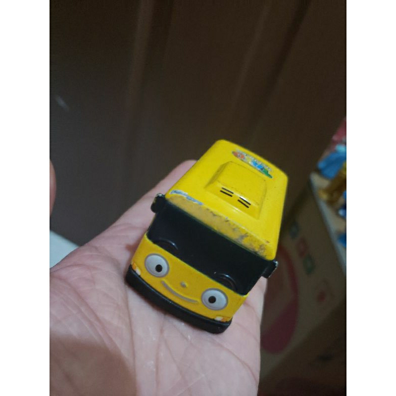 Tayo Lani Kuning Yellow  bis bus original bahan material matterial besi Preloved Bekas