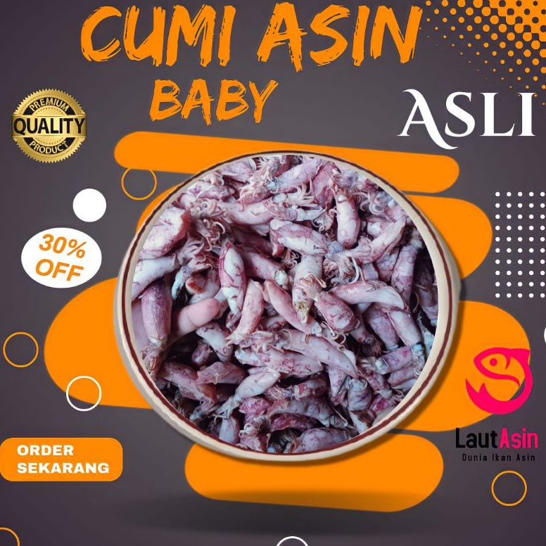 

N6BGE Baby Cumi Asin 1kg Kualitas Super Premium vcwvw