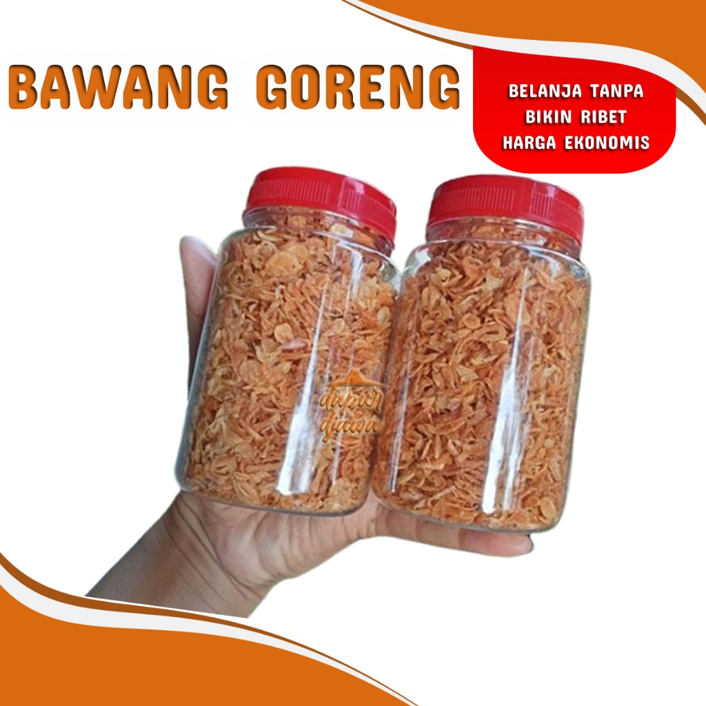 

BAWANG GORENG | Bawang Merah Goreng | Brambang Goreng | BRAMBANG GORENG TOPLES | BAWANG GORENG TANPA CAMPURAN 1 BOTOL | BAWANG GORENG KRISPI TANPA PENGAWET Siap Saji Renyah Dan Tahan Lama