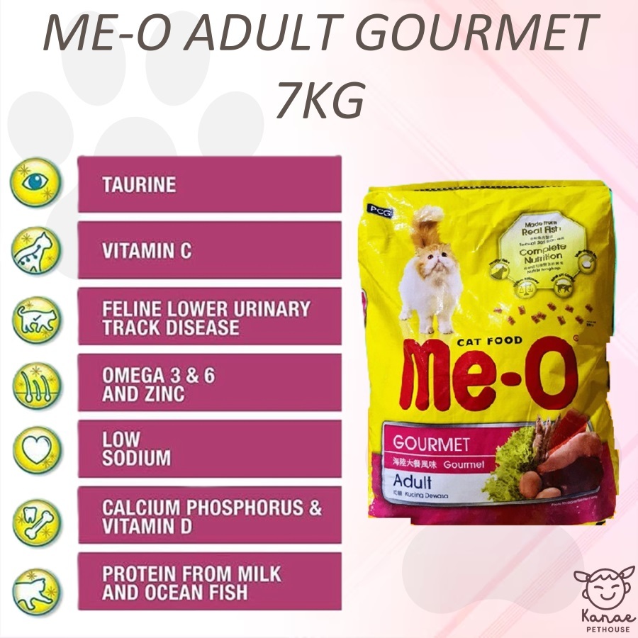 Makanan Kucing Me-o Gourmet 7 kg / meo Gourmet 7kg me'o
