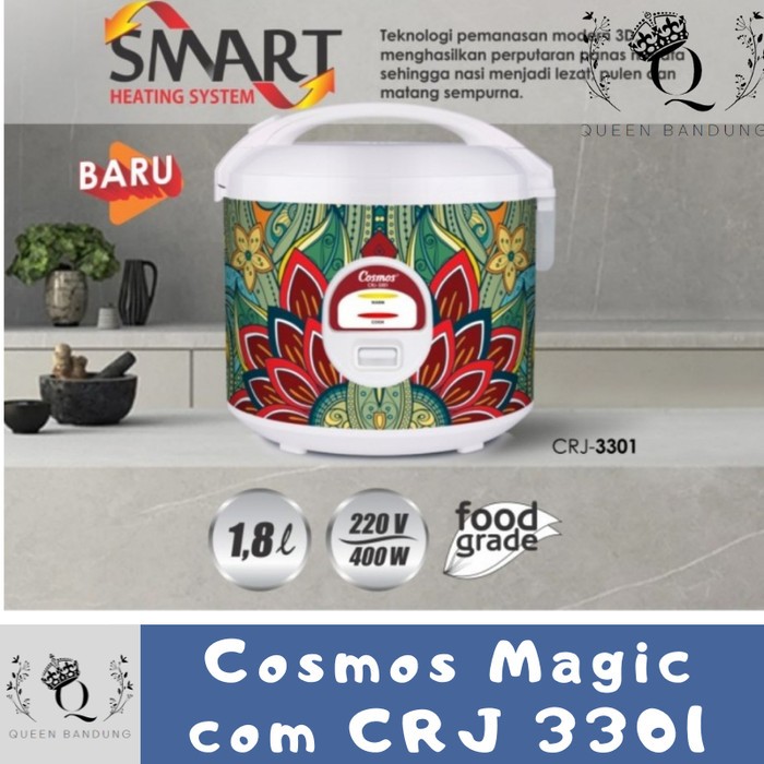 Rice Cooker Cosmos CRJ 3301 - 1.8 Liter