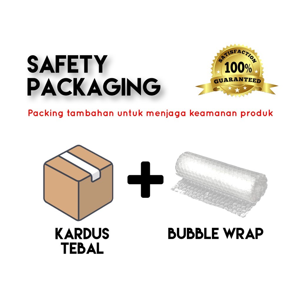 

Kardus Box + Bublle Wrap tambahan untuk safety pesanan Temper glass tambahan penyiapan dan keamanan barang orderan