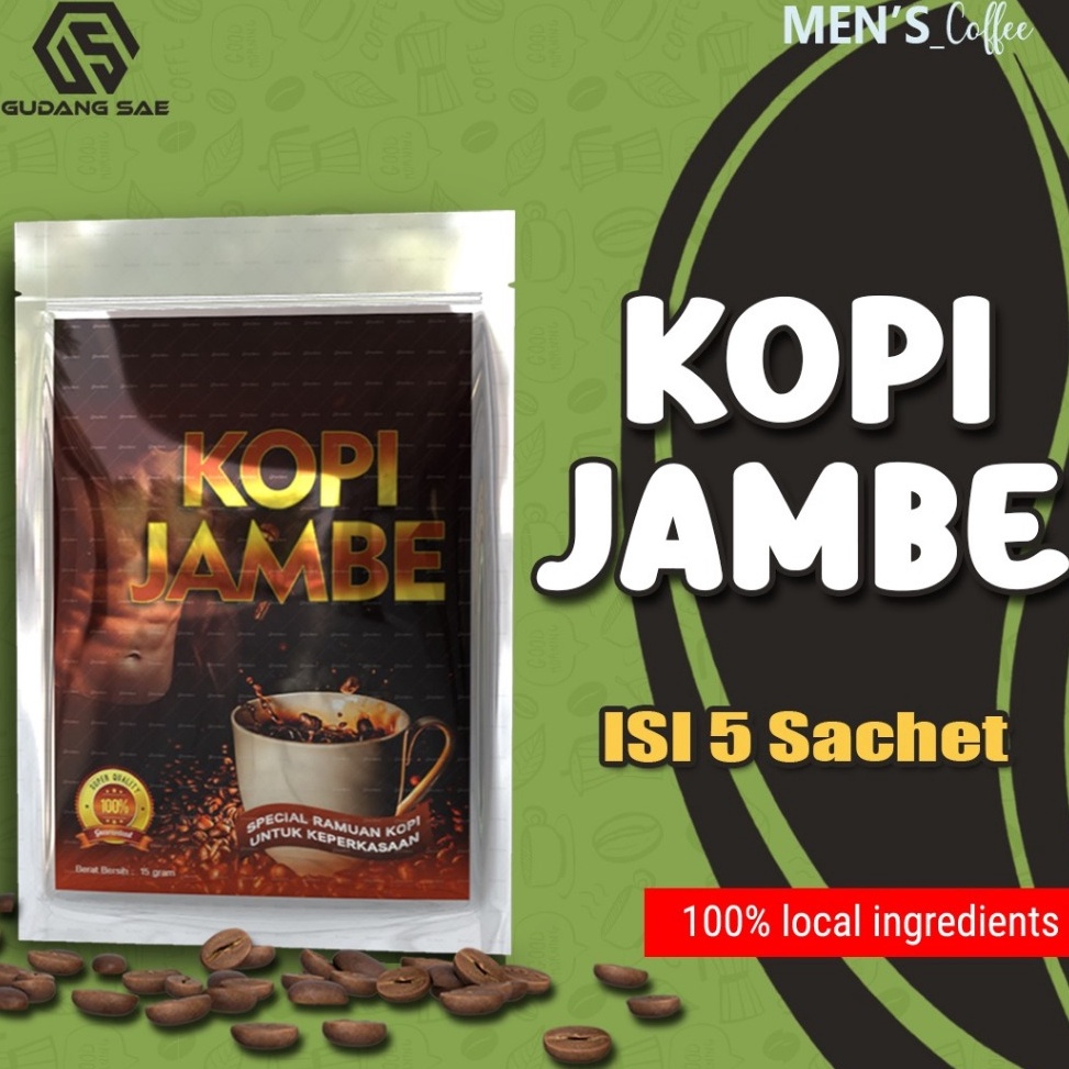 

[Produk FV51] Kopi Lanang Jambe Greng Robusta Untuk Vitalitas Kuat Gairah Seksualitas Dan Kejantanan Pria Tahan Lama Extra Herbal Gingseng Pinang bukan soloco gatotkoco 39