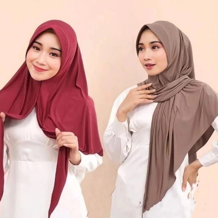 MODEL VTX258 HIJAB SEGITIGA INSTAN PET//SEGITIGA INSTAN PET//SEGITIGA INSTAN JERSEY