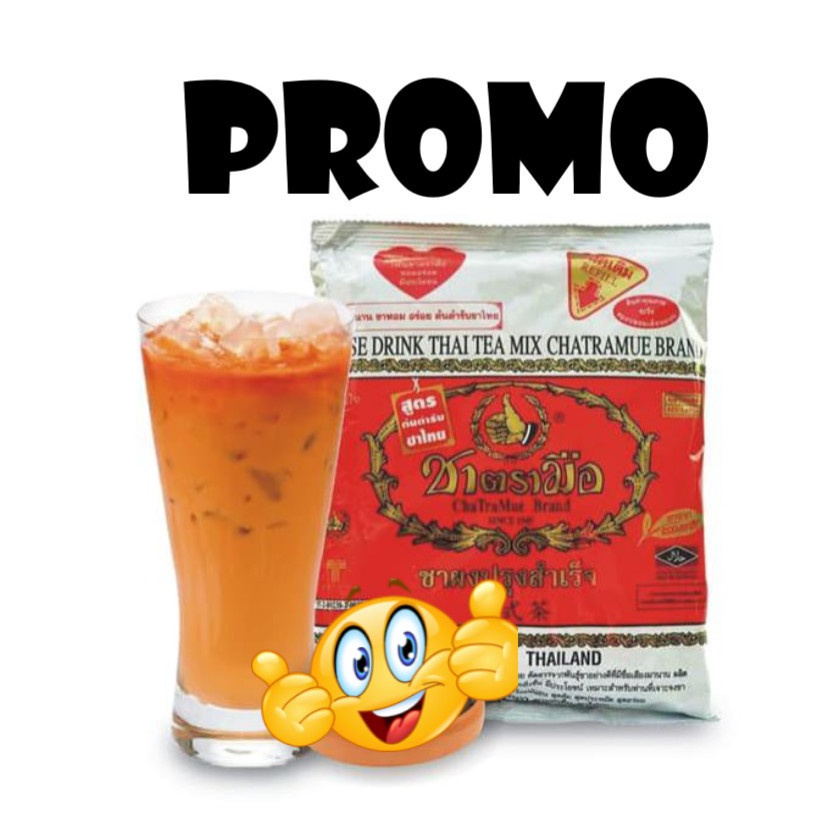 

6FZNP THAI TEA ORIGINAL CHATRAMUE 400GR/ PROMO TEH ORIGINAL THAILAND 400GR CHATRAMUE 91