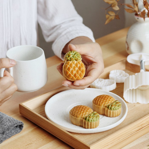 Jual Cetakan Nastar nanas / Cetakan Nastar Taiwan /Cetakan nastar jumbo - 50gr Diskon