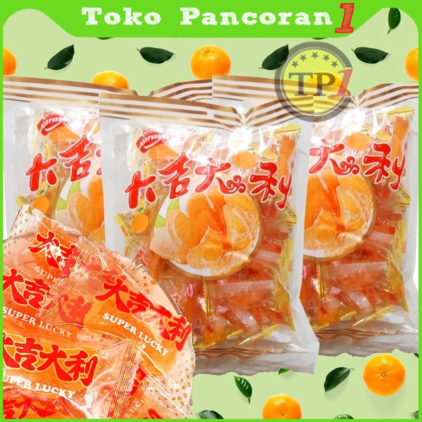 

[Produk 0M45] NARAYA ORANGE JELLY CANDY Permen Jelly Halal 500g Terlaris