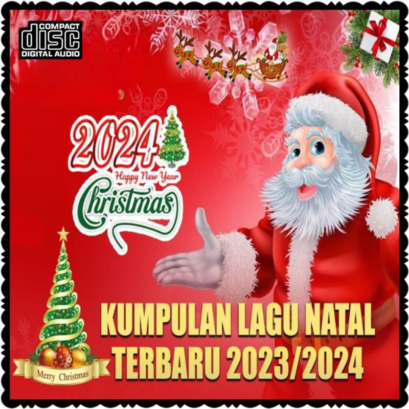 KASET CD MOBIL-KASET CD COMPACT DISC AUDIO MUSIK LAGU MERRY CHRISTMAS-LAGU NATAL 2022-LAGU NATAL 202