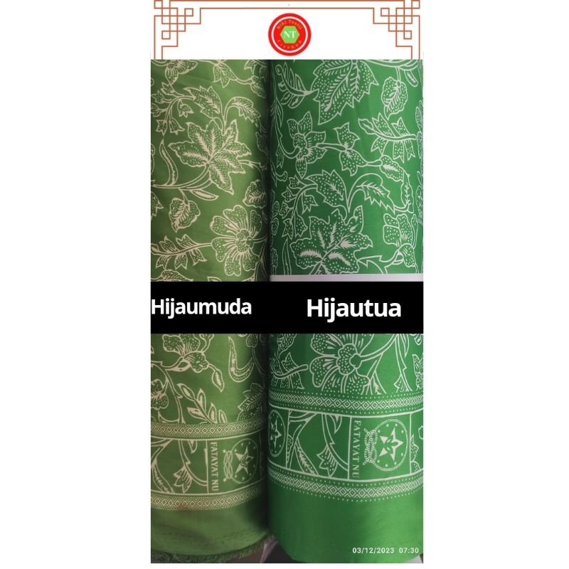 FATAYAT NU SEMISUTRA || Batik fatayat nu