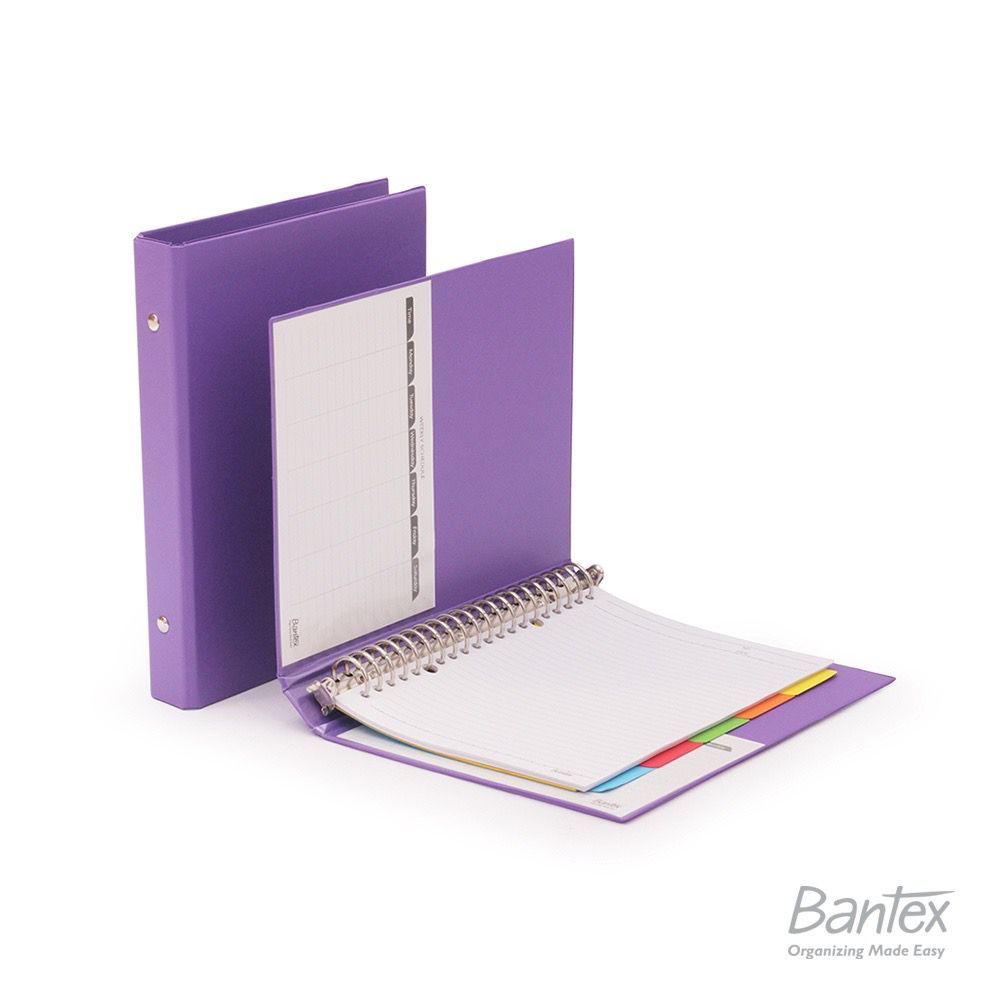 

BUKU BINDER NOTE BANTEX A5 1324-21 LILAC
