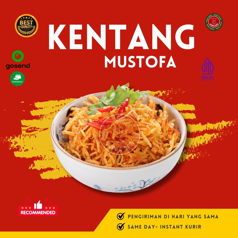 

Kentang Mustofa 250gr | Kering Kentang Pedas Manis Kriuk | Kering Kentang Mustofa Premium Renyah Gurih | Cemilan Instan Super Renyah | Kentang Mustofa Crispy Murah | Kentang Goreng Homemade | Kentang Goreng Kering Renyah