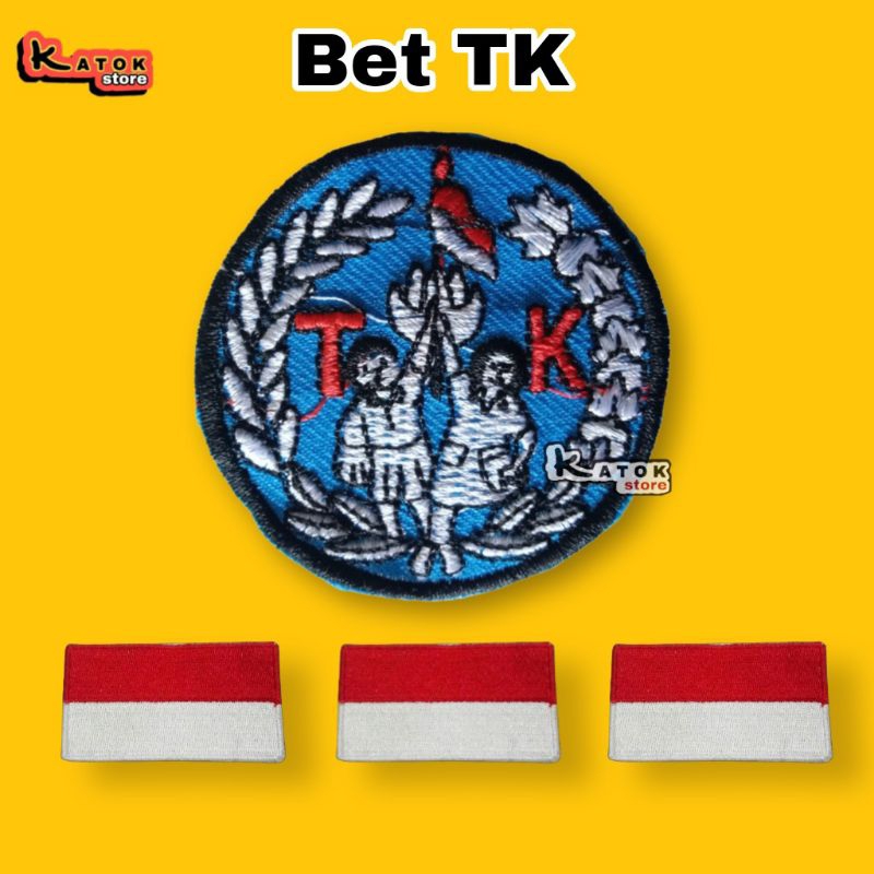 Bordir TK Badge Sekolah