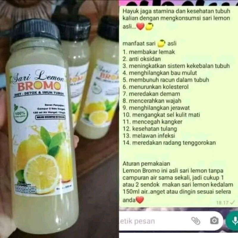 

Sari Lemon Bromo