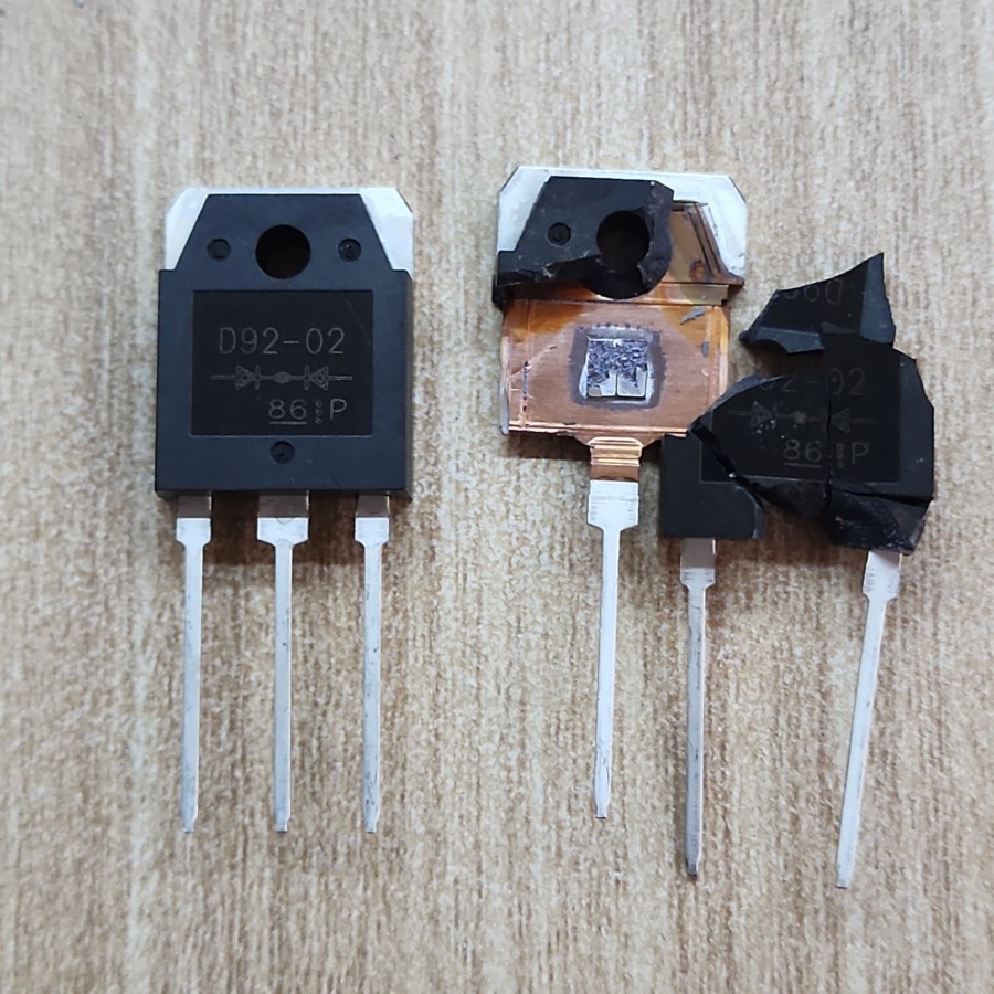 DIODA ULTRAFAST D92-02 BIG CHIP ORIGINAL