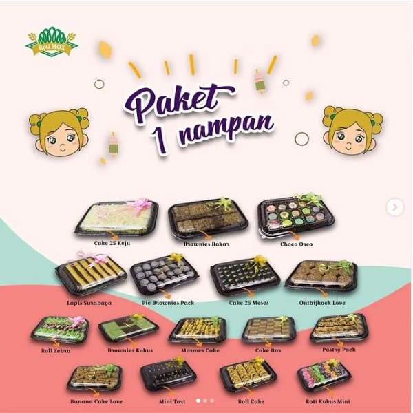 

Paket Hantaran 1 Nampan