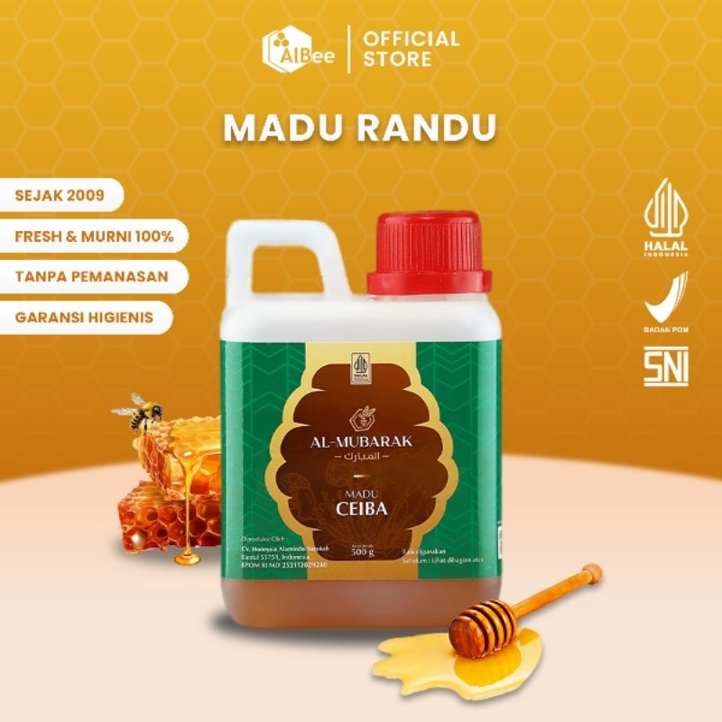 

Madu Alami Murni Asli - Madu Randu/Ceiba Al Mubarak