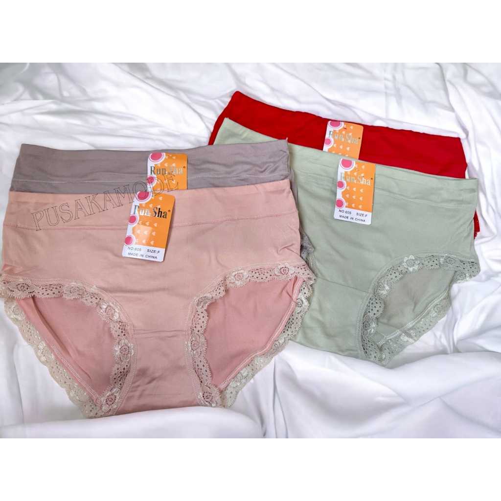 Isi 3 pcs / Cd Renda Wanita / Cd Wanita Dewasa / Size 3XL / bahan Katun