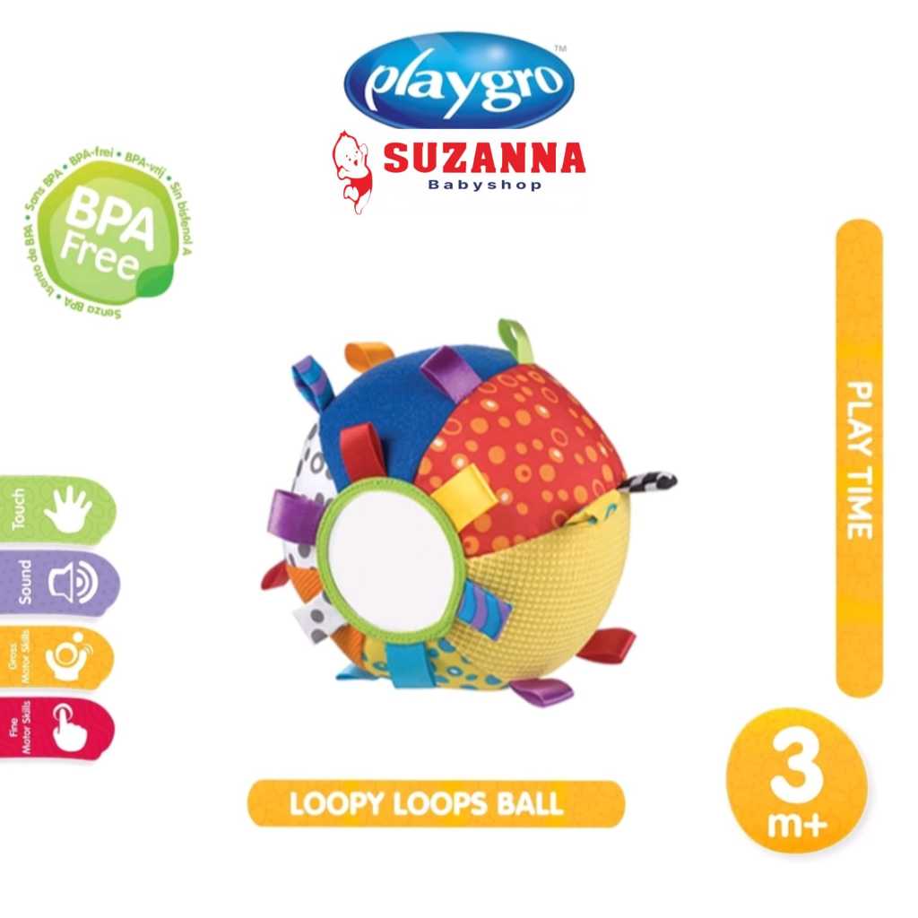 Playgro Baby Loopy Loop Chime Ball