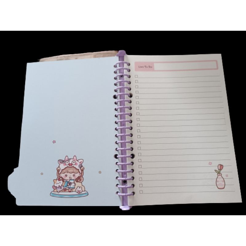 

buku notes + binder A5 WY-Y59