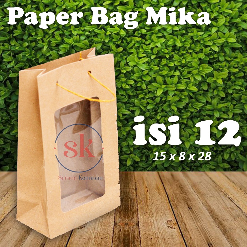 

Paper Bag Mika Tumblr Tas Souvenir uk 15x8x25 (ISI 12)