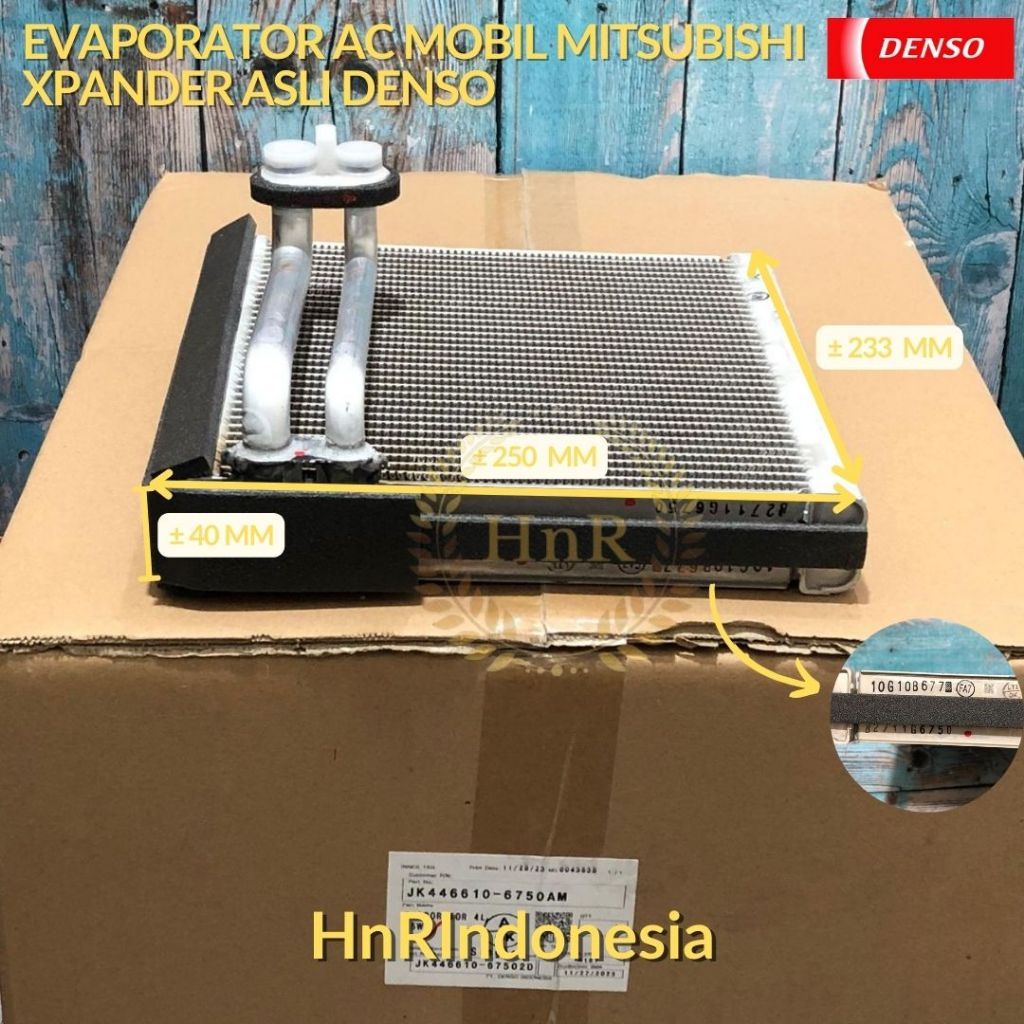 Evaporator AC Mobil Mitsubishi Xpander Expander ASLI DENSO