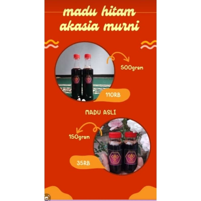 

madu hitam zada 500gr