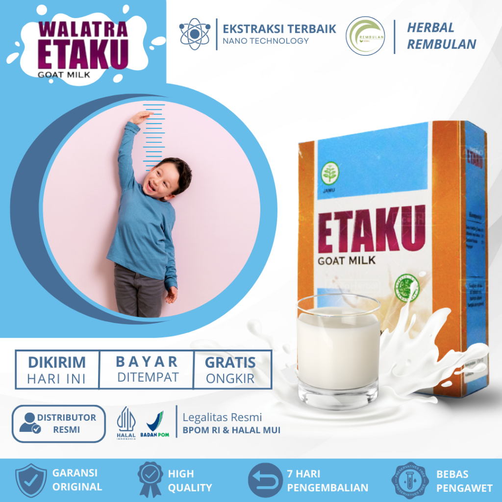 

Susu Peninggi Badan, Susu Peninggi Badan Anak Dewasa Remaja, Susu Penambah Tinggi Badan, Vitamin High Calcium, Susu Tinggi Badan, Nutirisi Pembentukan Tulang di Masa Pertumbuhan, Suplemen Kesehatan Kalsium Peninggi Badan Alami Dengan Etaku Goat Milk