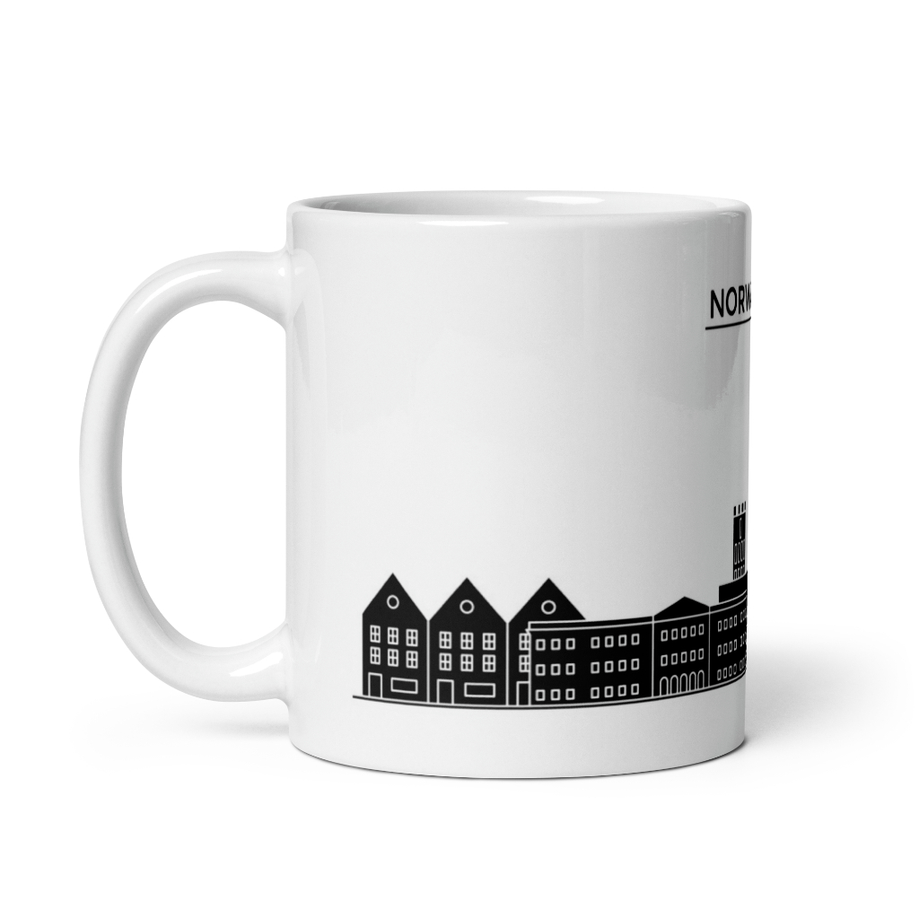 Gelas Oslo Norwegia Mug Oslo Norwegia Souvenir Oslo Norwegia Souvenir Norway Hadiah Mug World City v