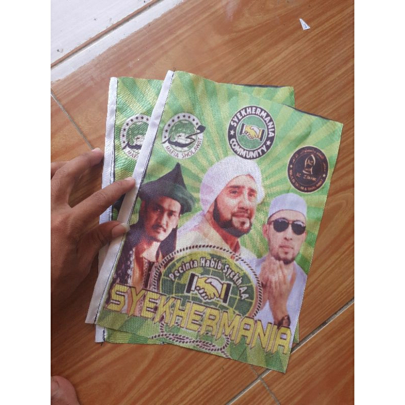 bendera sholawat syekher mania