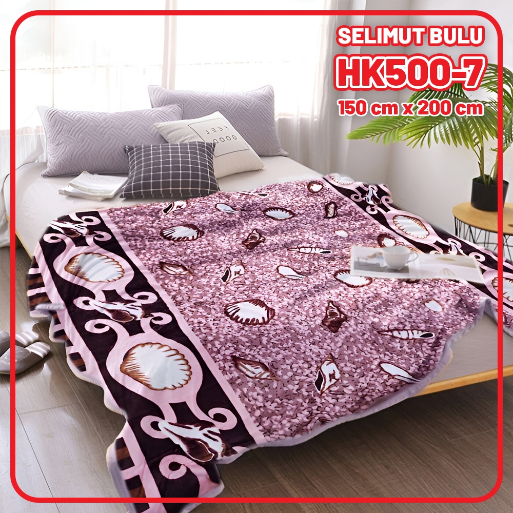 Selimut Bulu  Selimut Karakter Ukuran 120*180CM Selimut Karakter Lembut HK