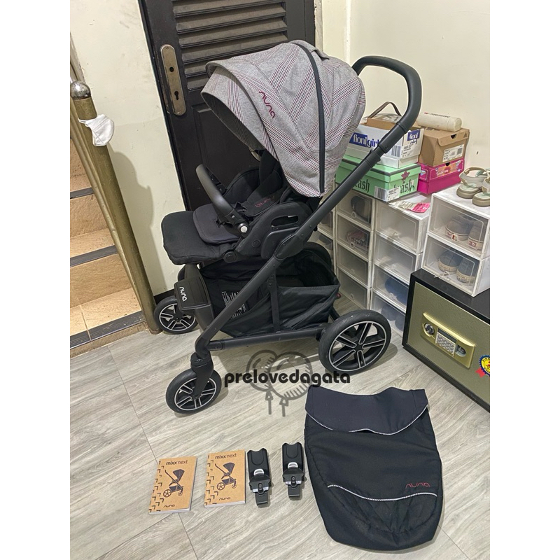 NUNA MIXX NEXT ELLIS STROLLER PRELOVED NOT BUGABOO JOIE HYBRID
