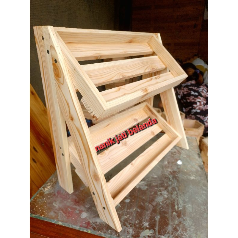 rak display minuman/rak minimalis/rak display | rak display buah 2 susun rapi