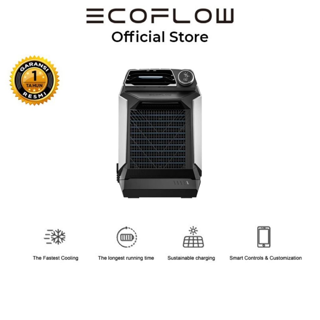 EcoFlow Wave AC 1/2 PK Portable 4000BTU 600W 290m³/h R134A / New Wave 2 2in1 Cooling and Heating | Alat Pendingin dan Pemanas