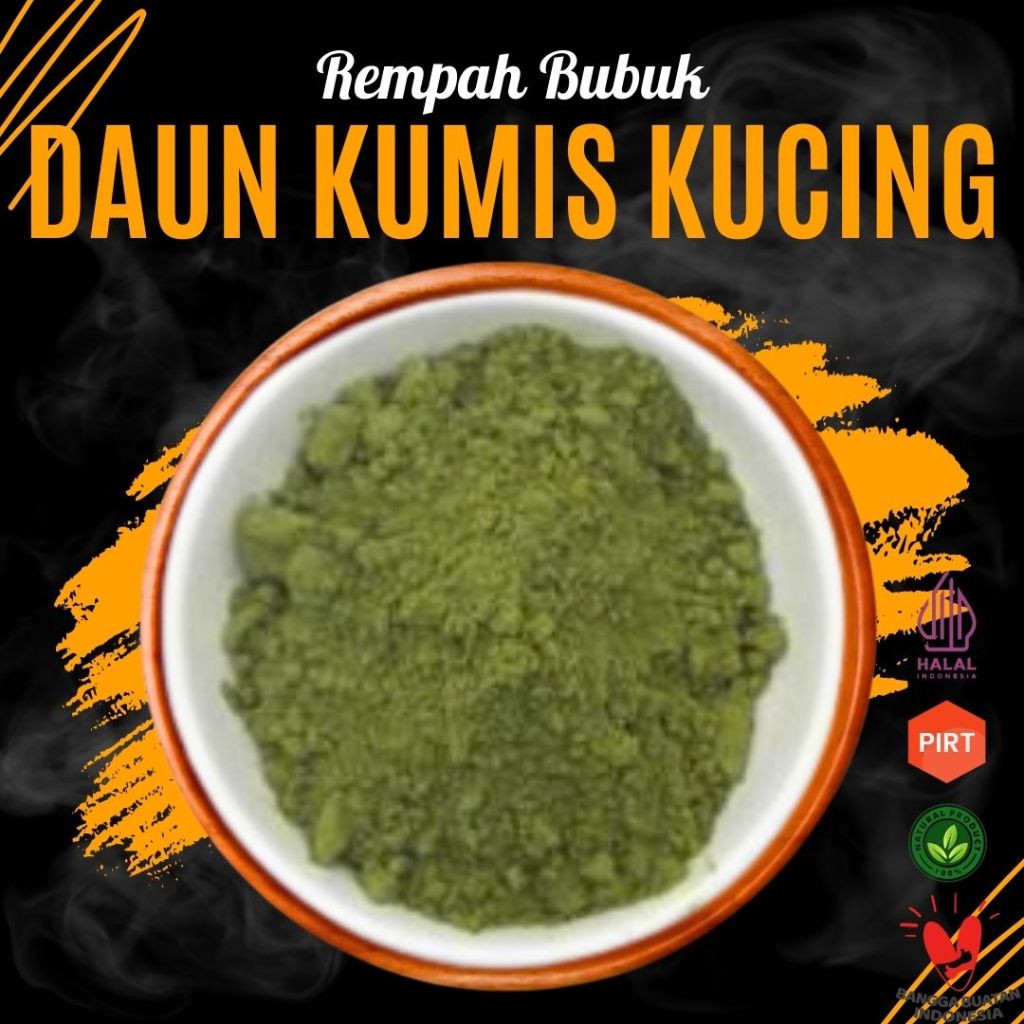 

Daun Kumis Kucing (Bubuk) Herbal Rempah Organik