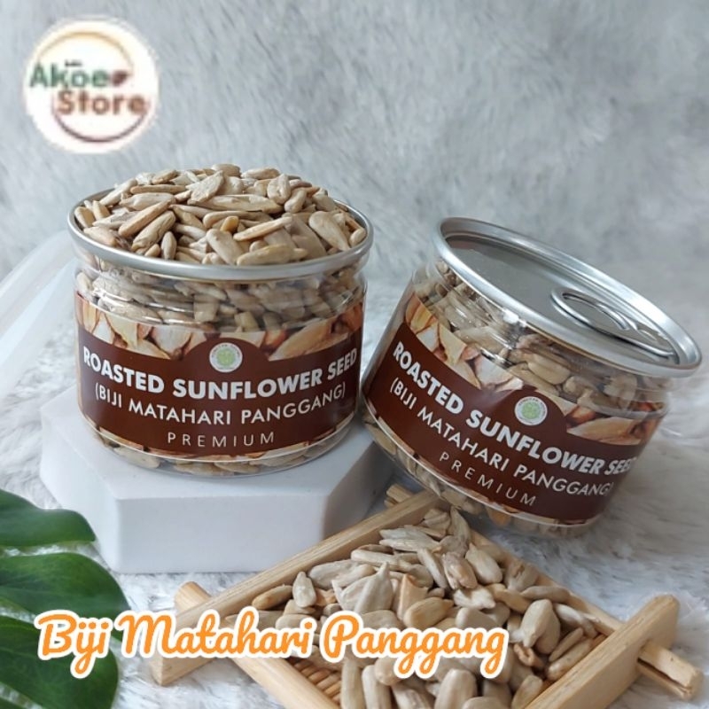 

Biji Matahari Oven Matang Roasted Sunflower Seeds Kualitas Premium