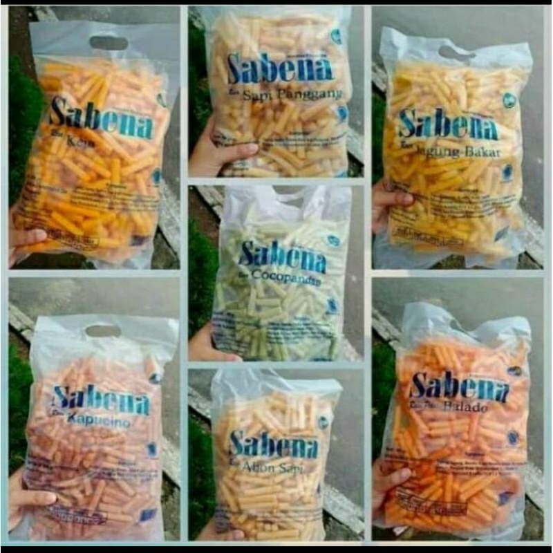 

Sabena || Snack Sabena || Sabena Aneka Rasa || Sabena Termurah || Sabena Terlaris