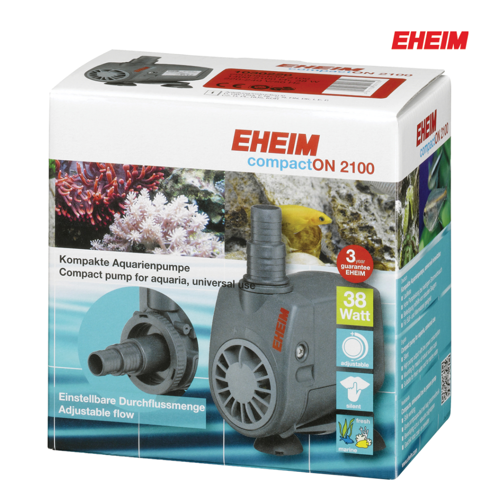 EHEIM CompactOn 2100l / 3000l / 5000l Aquarium Pump. Pompa Akuarium